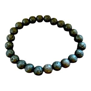 Lava Stone Bracelet 8mm